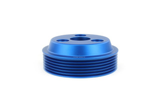 PERRIN 22-26 Subaru WRX / 21-25 Crosstrek / 20-25 LGT/OBXT/FXT Lightweight Water Pump Pulley - Blue