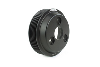 PERRIN 22-26 Subaru WRX / 21-25 Crosstrek / 20-25 LGT/OBXT/FXT Lightweight Water Pump Pulley - Black