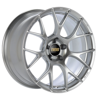 BBS RE-V7 18x9.5 5x120 ET45 Diamond Silver Wheel -82mm PFS/Clip Required