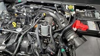 J&L 19-24 Ford/Lincoln SUVs & Trucks w 2.0 EcoBoost Driver Side Oil Separator 3.0 - Clear An