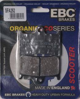 Brake Pads Sfa252 Organic