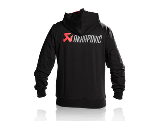 Akrapovic Mens Akrapovic Logo Black Hoodie - S