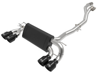 aFe MACHForce XP Exhausts Cat-Back SS 19-21 BMW M2 Competition L6-3.0L w/Black Tips