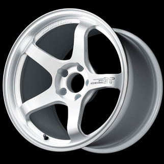 Advan GT Beyond 18x9.5 +29 5x114.3 Racing White Wheel