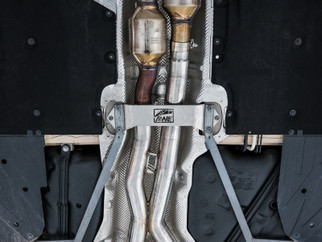 AWE Tuning BMW F8X M3/M4 Track Edition Cat-Back Exhaust - Chrome Silver Tips