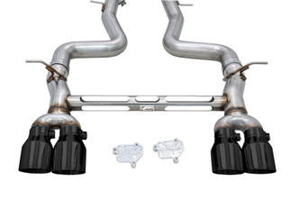 AWE Tuning BMW F8X M3/M4 Track Edition Cat-Back Exhaust - Diamond Black Tips