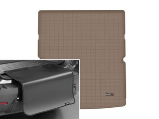 WeatherTech 2022+ Jeep Grand Wagoneer Cargo Liner - Tan (w/ Bumper Protector)