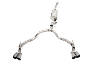 Corsa 2021-2025 Suburban/GMC Yukon XL 6.2L 4WD Dual Rear 3/2.75in Sport Cat-Back DW 4in Pol Tips