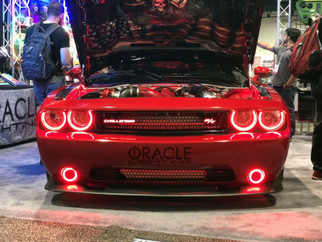 Oracle Dodge Challenger 08-14 LED Waterproof Halo Kit - ColorSHIFT