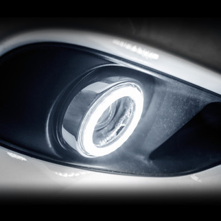 Oracle Dodge Challenger 15-21 WP LED Fog Halo Kit - White