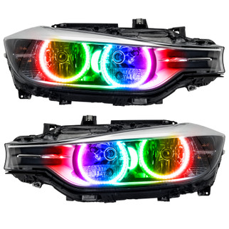 Oracle 12-13 BMW 3/328 Halo Kit - ColorSHIFT w/ Simple Controller