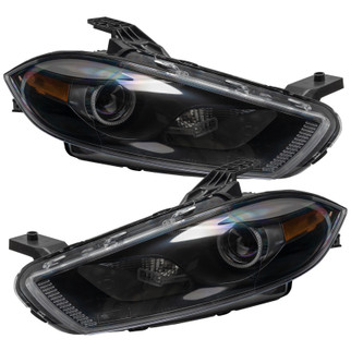 Oracle 13-16 Dodge Dart SMD HL - Black - Halogen - ColorSHIFT