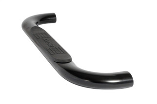 Dee Zee 14-19 Chevrolet Silverado Tubes - 4In Oval Black Steel RegCab