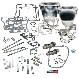 S&S Cycle 2007+ BT 106in Big Bore Hot Set Up Kit w/o Cylinder Heads