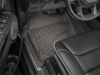 WeatherTech 2019+ RAM Ram 1500 Quad/CC Front FloorLiner HP - Cocoa