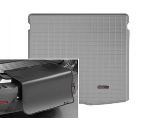 WeatherTech 2020+ Mercedes-Benz GLE-Class Cargo With Bumper Protector - Grey