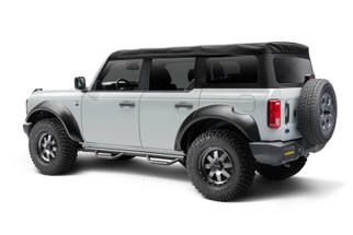 N-Fab 21-22 Ford Bronco 2 Door SRW Nerf Step - Wheel 2 Wheel - 3in - Gloss Black