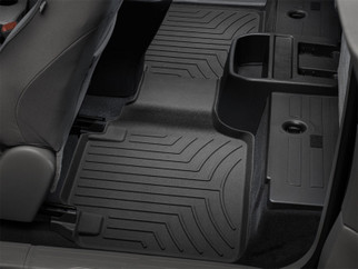 WeatherTech 2018+ Toyota Tacoma Rear FloorLiner HP - Black