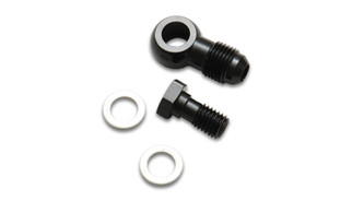 Vibrant Single Male Banjo Adapter Assembly Banjo -8AN Bolt M10 x 1.25