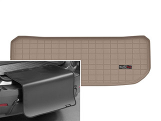 WeatherTech 2022+ Infiniti QX60 Cargo Liner w/Bumper Protector (Behind 3rd Row) - Tan