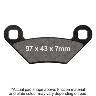 EBC 21-23 Polaris Sportsman 450 HO Front Left/Right R Series Sintered Brake Pads