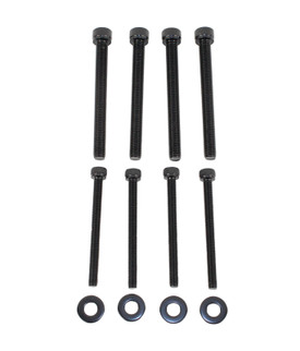 Fishbone Offroad 07-18 Jeep Wrangler JK 4 Door Grab Handles Front/Rear Steel - Blk Txtrd Powdercoat