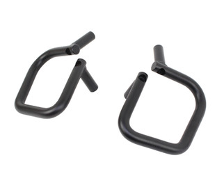 Fishbone Offroad 07-18 Jeep Wrangler JK 4 Door Grab Handles Front/Rear Steel - Blk Txtrd Powdercoat