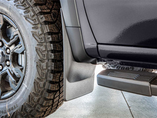 WeatherTech 2022 Chevrolet Silverado 1500 ZR2 No Drill MudFlaps - Black