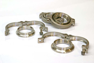 TiAL Sport V50/V60 Inlet/Outlet V-Band Clamp Set (Drop Ship Only/Must Order w/V60/V50 Wastegate)