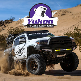 Yukon Gear Ring & Pinion Gear Kit Front & Rear for Toyota 9.5/9.5 Differential 5.29 Ratio
