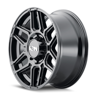 ION Type 146 17x9 / 6x135 BP / 0mm Offset / 87.1mm Hub Gloss Black Wheel