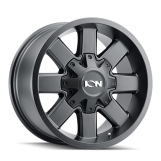ION Type 141 18x9 / 6x120 BP / 18mm Offset / 78.1mm Hub Satin Black Wheel