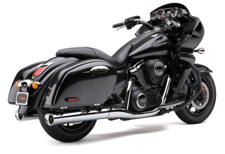 Tri-flo Slip On Chrome Kaw Voyager/vaquero