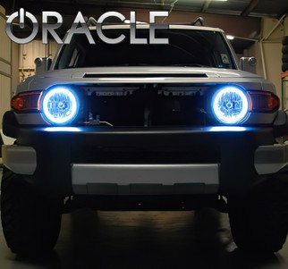 Oracle Toyota FJ Cruiser 07-14 Halo Kit - ColorSHIFT w/o Controller