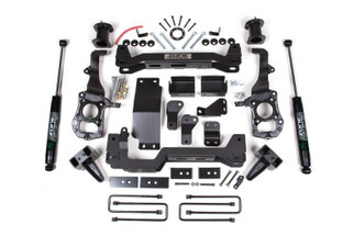 Zone Offroad 021 Ford F150 4in Front 2in Rear Suspension Lift System - Nitro Shocks