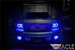 Oracle Chevrolet Avalanche 07-14 Halo Kit - ColorSHIFT w/ Simple Controller