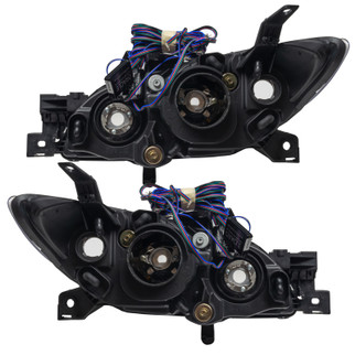 Oracle 04-09 Mazda 3 SMD HL - 4DR - Halogen Style - ColorSHIFT