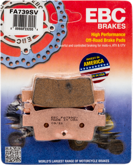 Brake Pads Fa739sv Severe Duty Sv Series