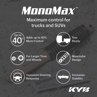 KYB Shocks & Struts MonoMax Rear CADILLAC Escalade 2011-2008