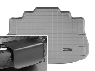 WeatherTech 2017+ Land Rover Range Rover Evoque Convertible Cargo Liners w/ Bumper Protector - Grey