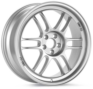 Enkei RPF1 14x7 4x100 28mm Offset 54mm Bore Silver Wheel