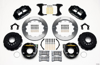 Wilwood Narrow Superlite 4R Rear P-Brk Kit 12.88in Mopar/Dana 2.36in Off w/Snap Ring Bearing