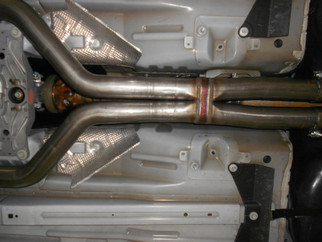 Flowmaster 05-10 Mustang 3in. American Thunder SS Cat-Back Exhaust System