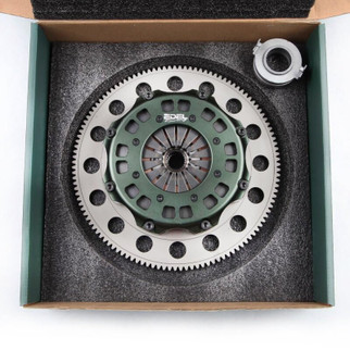 BLOX Racing Honda D-Series Twin Disc Clutch 7.25in Sprung by Edel for BLOX Racing