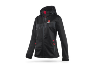 Akrapovic Womens Corpo Softshell Jacket Black - XL