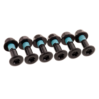 Euro Style Hub-savers Black Sprocket Fastening Kit