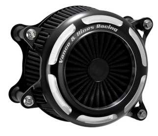 Vance & Hines 08-16 Harley-Davidson Touring VO2 Onyx Air Intake Kit - Contrast
