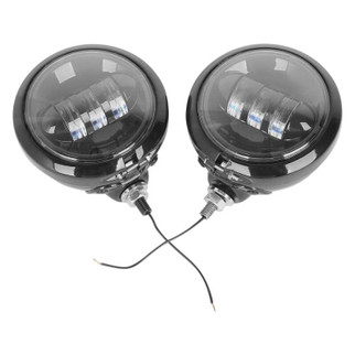 Letric Lighting 4.5in Passing Lamps Black