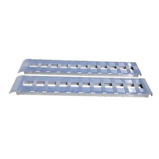 Gen-Y Heavy-Duty 6ft Aluminum Loading Ramps 14in x 72in 3K Capacity Per Ramp - Pair