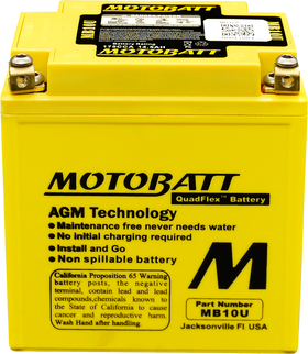 Battery Mb10u Sealed Factory Activated